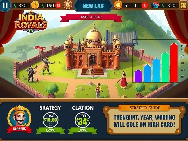 India Royals Battle user statistics and growth chart